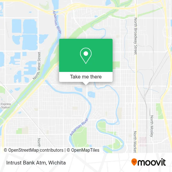 Intrust Bank Atm map