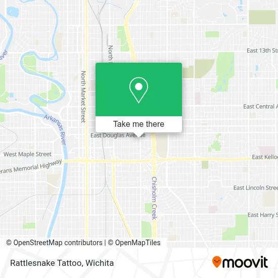 Rattlesnake Tattoo map