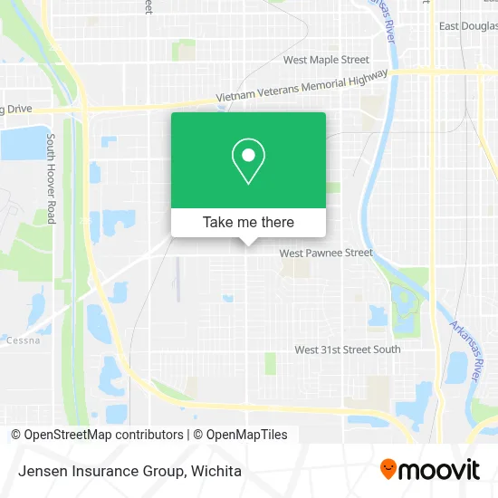 Jensen Insurance Group map