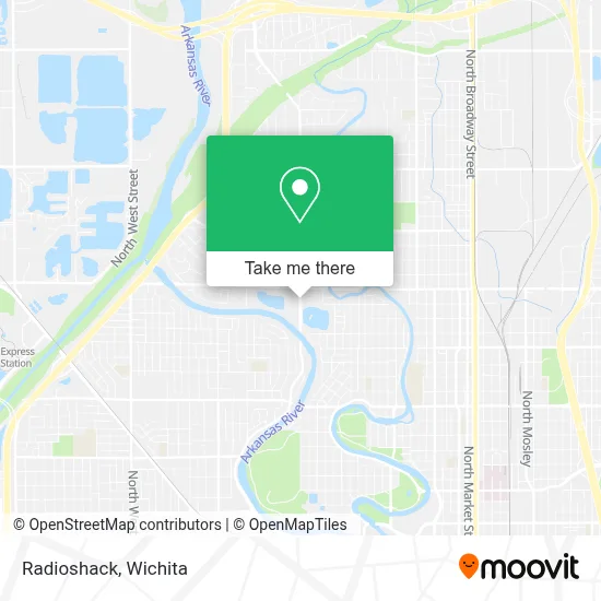 Radioshack map