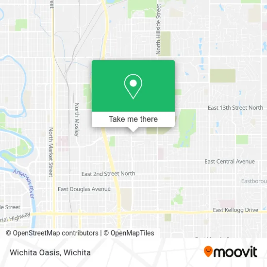 Wichita Oasis map