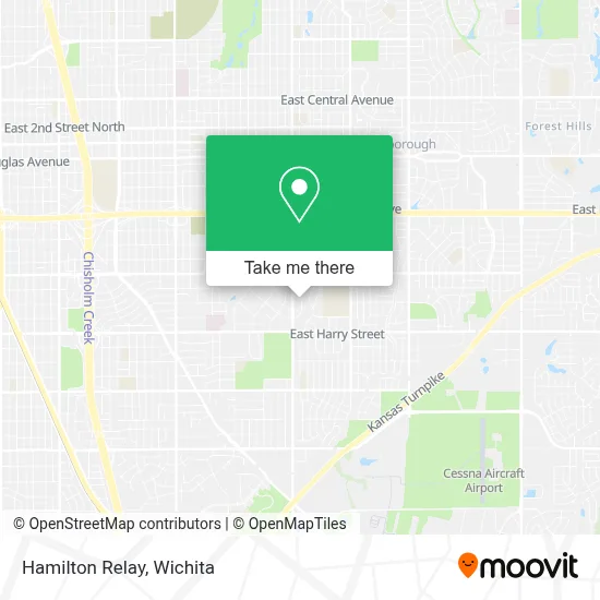 Hamilton Relay map