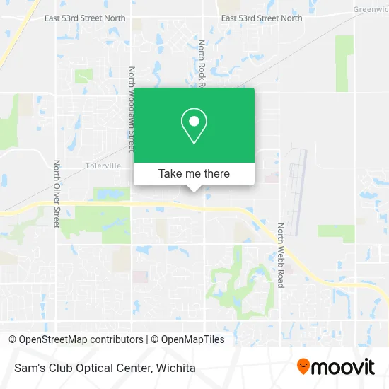 Sam's Club Optical Center map
