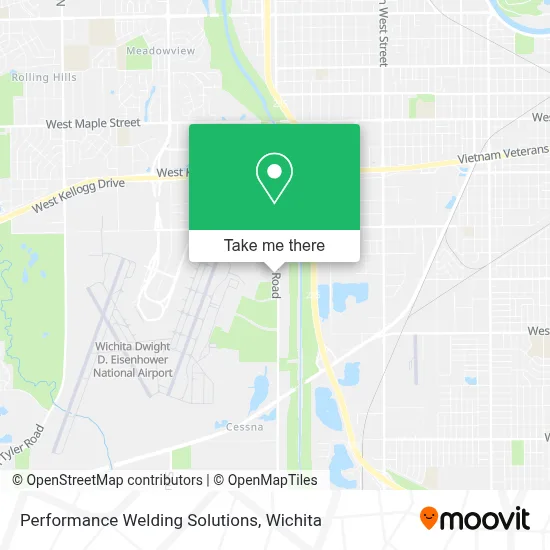 Performance Welding Solutions map