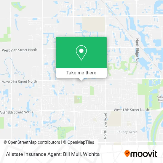 Allstate Insurance Agent: Bill Mull map
