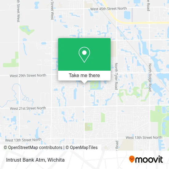 Intrust Bank Atm map
