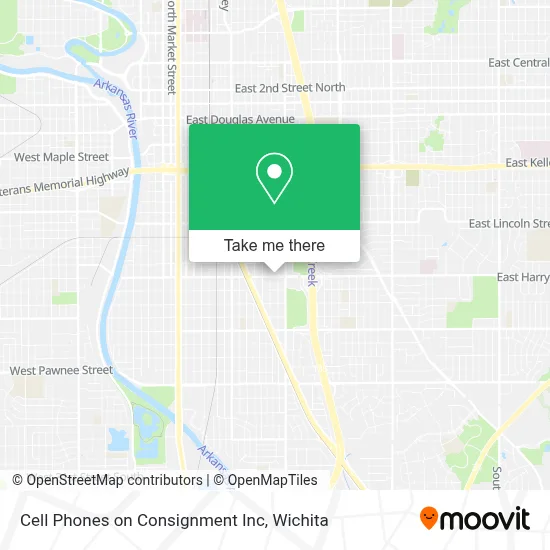 Cell Phones on Consignment Inc map