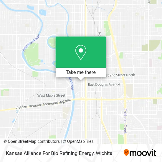 Kansas Alliance For Bio Refining Energy map