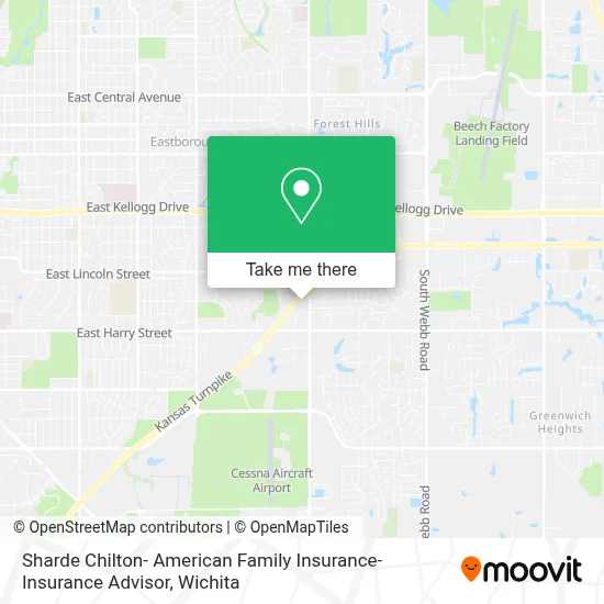 Sharde Chilton- American Family Insurance- Insurance Advisor map