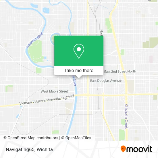 Navigating65 map