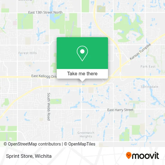Sprint Store map