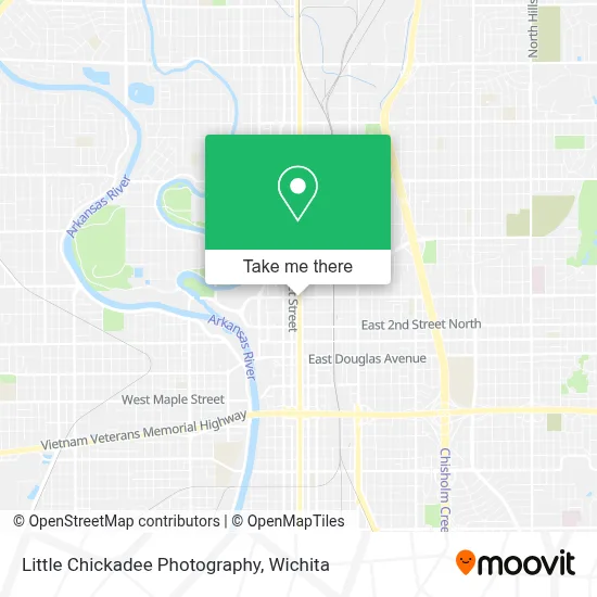 Little Chickadee Photography map