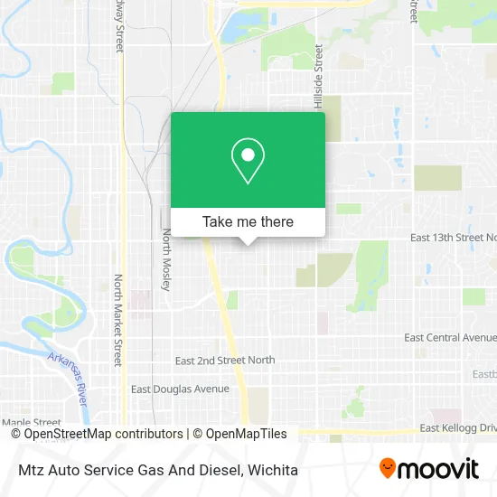 Mtz  Auto Service Gas And Diesel map