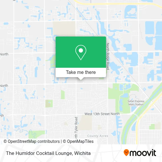 The Humidor Cocktail Lounge map