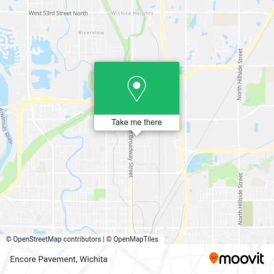 Encore Pavement map