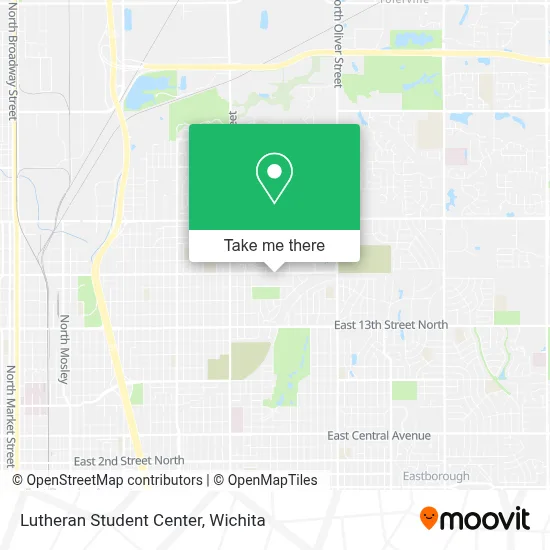 Lutheran Student Center map