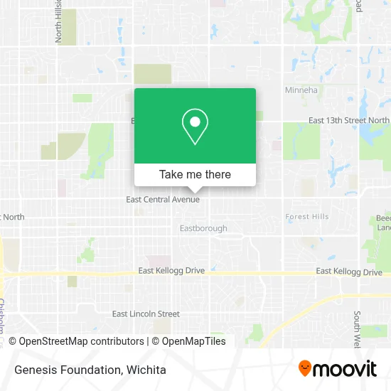 Genesis Foundation map