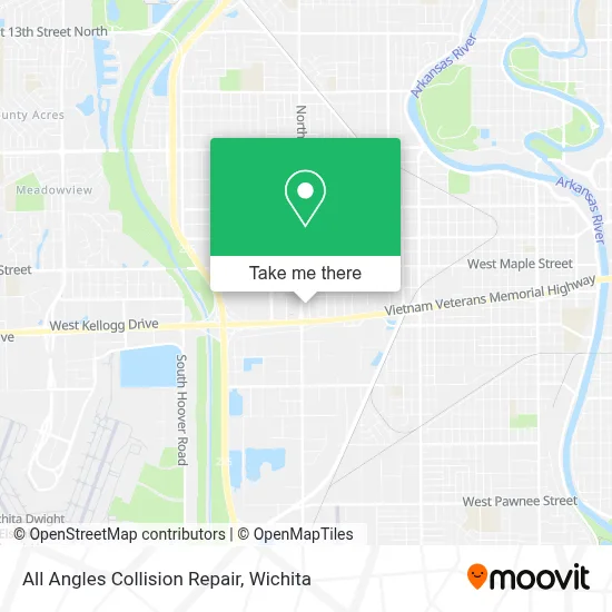 All Angles Collision Repair map