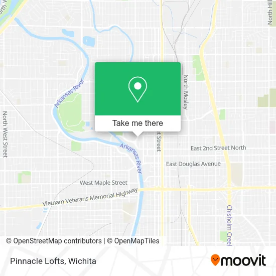 Pinnacle Lofts map