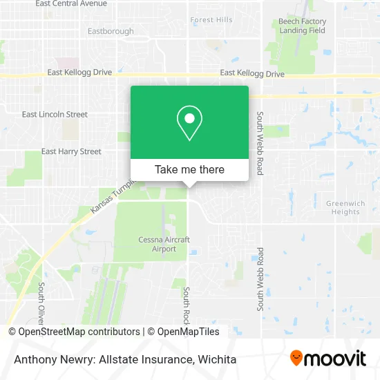 Anthony Newry: Allstate Insurance map