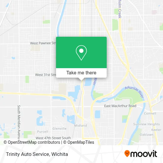 Trinity Auto Service map