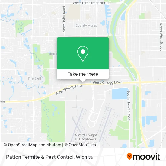 Patton Termite & Pest Control map