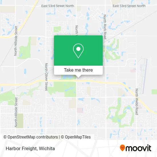Harbor Freight map