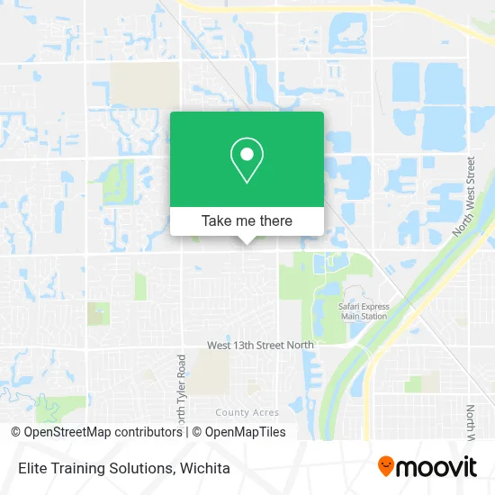 Elite Training Solutions map