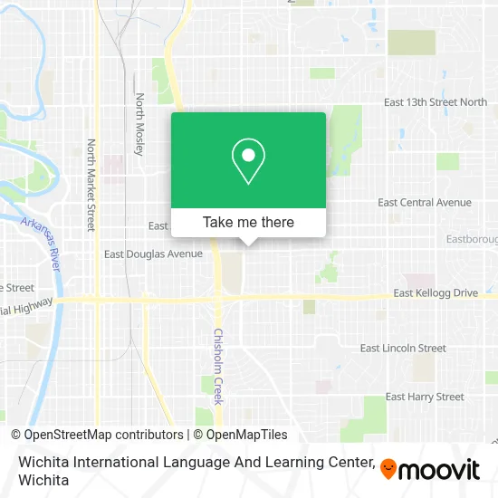 Wichita International Language And Learning Center map
