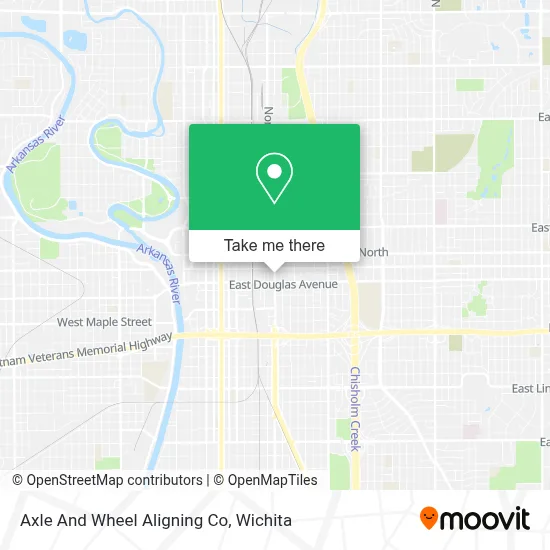 Axle And Wheel Aligning Co map