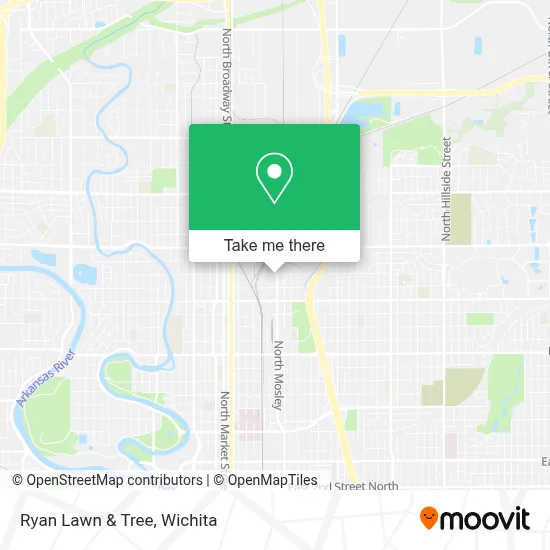 Ryan Lawn & Tree map