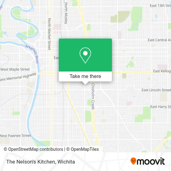 The Nelson's Kitchen map