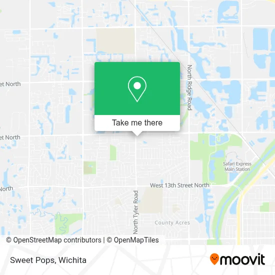 Sweet Pops map