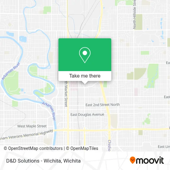 D&D Solutions - Wichita map