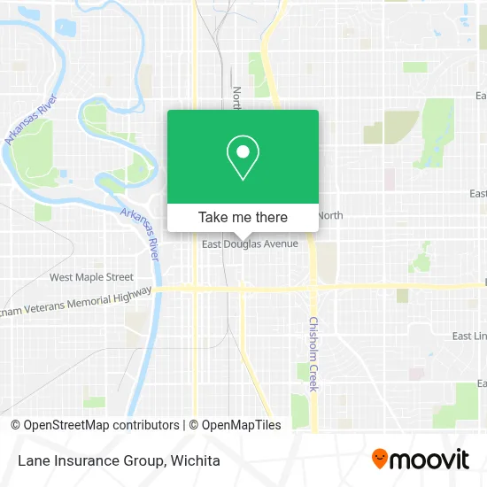 Lane Insurance Group map