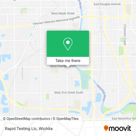 Rapid Testing Llc map