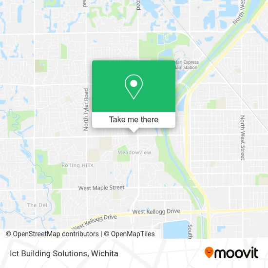 Ict Building Solutions map