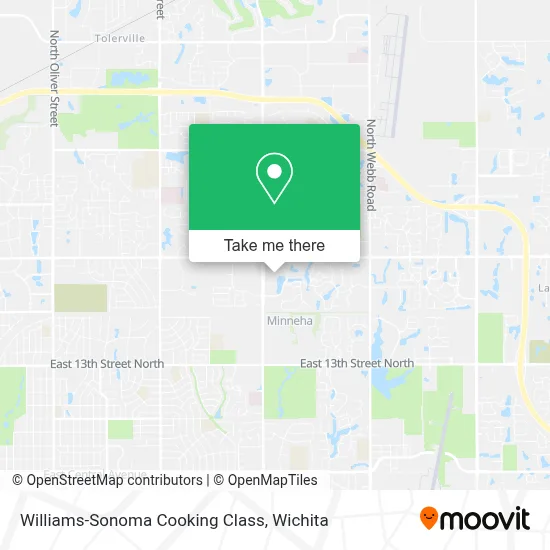 Williams-Sonoma Cooking Class map