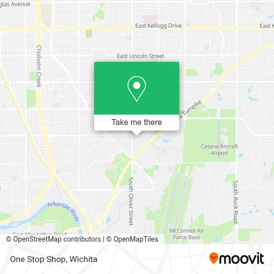 One Stop Shop map