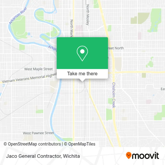 Jaco General Contractor map