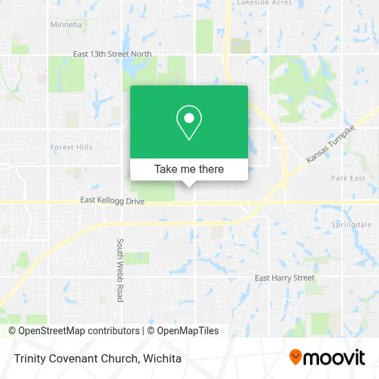 Trinity Covenant Church map