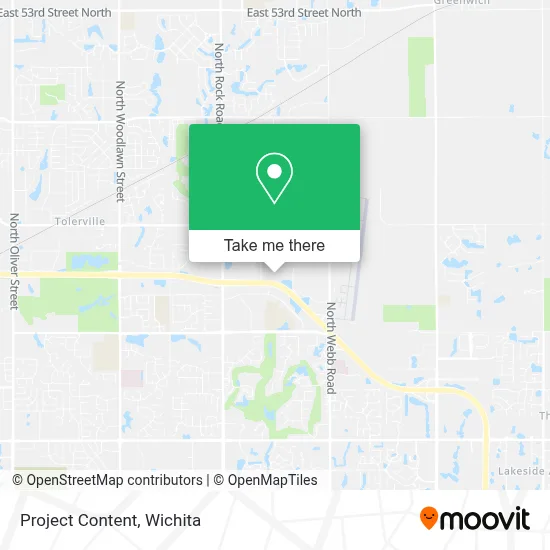 Project Content map
