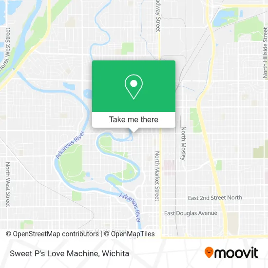 Sweet P's Love Machine map