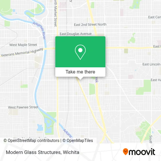 Modern Glass Structures map