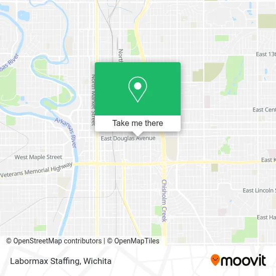 Labormax Staffing map