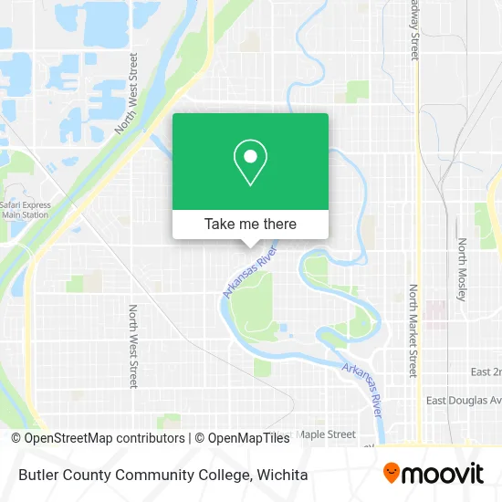 Butler County Community College map