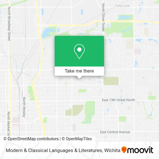 Modern & Classical Languages & Literatures map