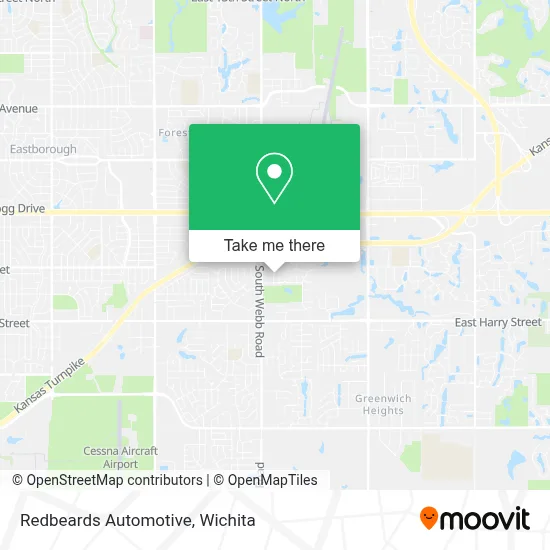 Redbeards Automotive map