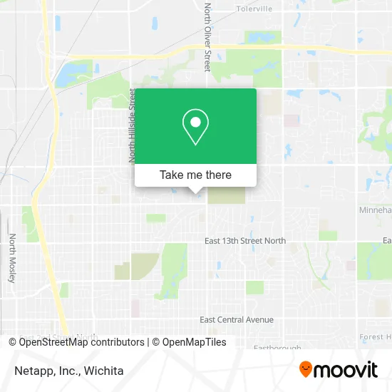 Netapp, Inc. map