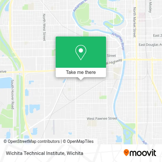 Wichita Technical Institute map